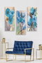 Wallity Cuadro Decorativo MDF Multicolor (3 Piezas)